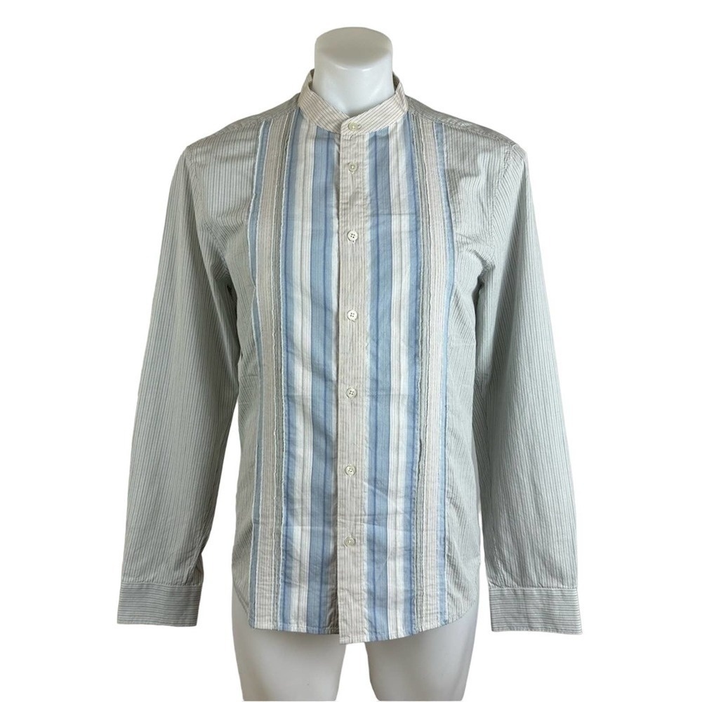 NWT Armani Exchange Ruffle Front Shirt